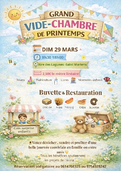 vide chambre 29 mars